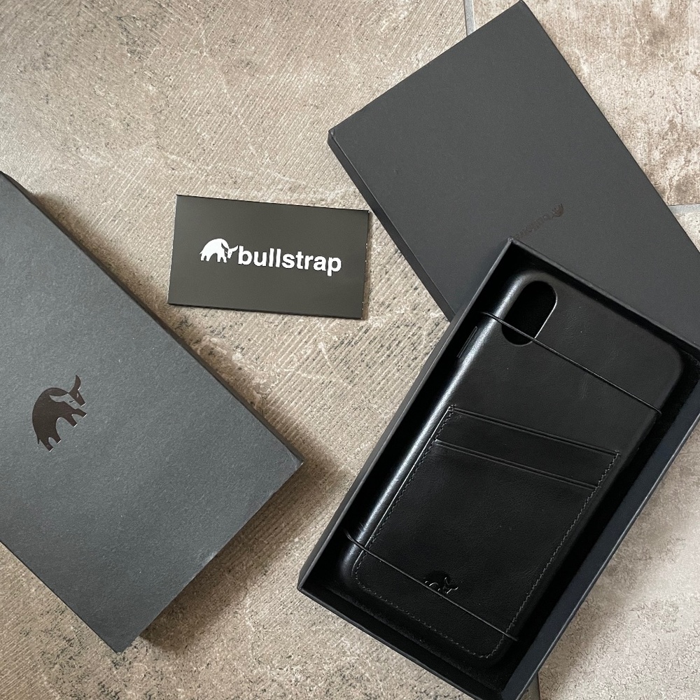 Bullstrap Portfolio iPhone Cases - Black Edition